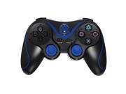 Wireless Gamepad Bluetooth Gaming Controller for Sony Playstation 3 PS3 Black Blue