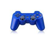 Bluetooth Wireless Dualshock PS3 Remote Game Gaming Controller Gamepad Consoles Joypad Joystick for Sony Playstation III with 6 Axis And Dual Vibration bule