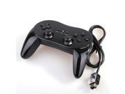 Classic Controller Console Gampad Gaming Pad Joypad Pro for Nintendo Wii Black