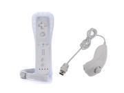 Built in Motion Plus Remote Nunchuck Controller for Wii silicone Skin