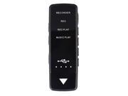 Multifunctional Voice Recorder Rechargeable Dictaphone Stereo MP3 Music Player Perfect for Recording Interviews