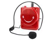 Loud Portable Voice Amplifier LoudSpeaker Microphone for Teachers Coaches Tour Guides Presentations Salesman Etc Red