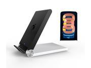 Qi Wireless 3 Coils Stand Charger for Smart Phones