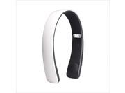 T1 Universal Bluetooth Wireless Headset Stereo Headphone Earphone Foldable for iPhone Samsung Handsfree LG with Bluetooth V4.0 White