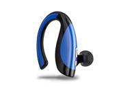X16 Bluetooth Wireless Headset Earphones Noise Cancelling In ear Earbuds With Mic for iPhone iPad iPod Samsung LG and Other Bluetooth Device Blue