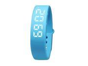 Bluetooth Smartband LED Digital Smart Watch 3D Pedometer Sleep Fitness Calorie Tracker Bracelet For Android IOS