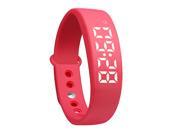 Bluetooth Smartband LED Digital Smart Watch 3D Pedometer Sleep Fitness Calorie Tracker Bracelet For Android IOS