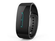 Talk Band Smart Wristband Bluetooth Watch Activity and Sleep Monitor Pedometer Fitness Tracker Watch Bracelet Waterproof for iPhone Samsung HTC Black