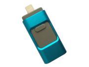 LINCOLN DIGITAL 8GB High Capacity 3 in 1 USB Flash Drive U Disk Lightning iStick for iPhone Computer and Android Phone