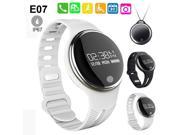 E07 Smart Bluetooth AMICCOM V4.0BLE Wristband Smart Band Bracelet Wristband Fitness Tracker Smartband for ios Android Sports Bracelet Smartwatch - Black