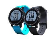 Sports Bluetooth Wristband Heart Rate Monitors Smart Watch Waterproof Smart Band Fitness Tracker Smartwatch Smart Bracelet - Blue