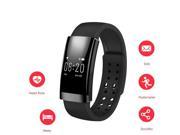 Fashion Smart Bracelet MS01 Heart Rate Monitor Bluetooth 4.0 with  Multiple Functions Smartwatch Wristband for Health and Fitness - Silver