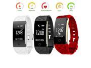 S2 Smartwatch Wristband Bracelet GPS Heart Rate Pedometer Sleep Fitness Tracker - Red