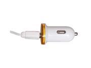 Universal USB Mini Car Charger Adapter Compatible with Cell phone devices