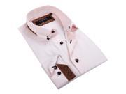 Coogi Luxe Men s Light Pink Button down Shirt 100% Cotton