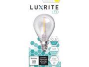 Luxrite LR21231 10 Pack LED Filament S11 Night Light Bulb 0.5 Watt Equivalent To 10w Incandescent Warm White 50 Lumens 2700K 15 000 Hour Life E12 Base
