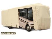 Goldline Class A RV Cover Tan Fits 294 L x 105 W x 120 H