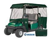 4 Passenger Drivable Golf Cart Enclosure Stone White