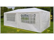 SUNRISEUMBRELLA 10 x 20 Canopy Wedding Party Tent with 6 walls