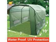 Hot Green House 10 X7 X6 Larger Walk In Outdoor Plant Gardening Greenhouse