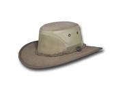 Barmah Hats Foldaway Cooler Leather Hat 1068BL 1068CH 1068HI 1068LM 1068RB