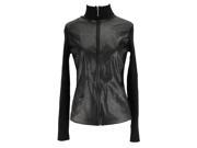 Charter Club Womens Full Zip Sweater Size Xs US Regular Black Cotton Blend