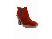 Emporio Armani Red Women s Ankle Boots Size 37 EU 6.5 US