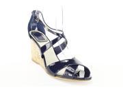 Dior Womens Platform Heels Size 7.5 US 37.5 EU Blue