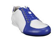 Emporio Armani Mens Sneakers Size 6 US White Calf Leather