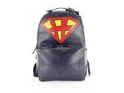 Valentino Garavani Super H Superman Backpack Multi Color Blue Leather