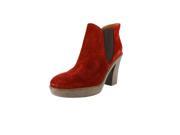 Emporio Armani Womens Ankle Boots Size 11 US 41 EU Red Suede