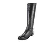 Emporio Armani Womens Knee High Boots Size 6.5 US 36.5 EU Black