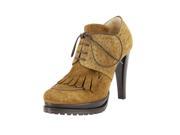 Giorgio Armani Womens Ankle Boots Size 7.5 US 37.5 EU Brown