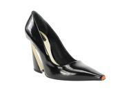 Dior Womens Pump Heels Size 6 US 36 EU Black Leather