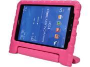 Cooper Cases TM Dynamo Kids Case for Samsung Galaxy Tab 4 8.0 T330 in Pink Lightweight Shock Absorbing Child Safe EVA Foam Built in Handle and Viewing St
