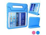 Cooper Cases TM Dynamo Kids Case for Samsung Galaxy Tab A 9.7 SM T550 in Blue Lightweight Shock Absorbing Child Safe EVA Foam Built in Handle and Viewing