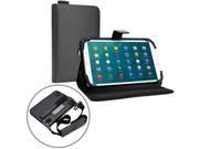 Cooper Cases TM Magic Carry II PRO Universal 7 8 Tablet Travel Portfolio Case w Hand Shoulder Straps