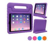 Cooper Cases TM Dynamo Kids Case for iPad Air in Purple Free Screen Protector Lightweight Shock Absorbing Child Safe EVA Foam Built in Handle and Viewing