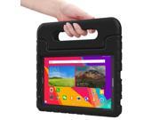 Cooper Cases TM Dynamo Kids Case for Samsung Galaxy Tab E 8.0 in Black Lightweight Shock Absorbing Child Safe EVA Foam Built in Handle and Viewing Stand