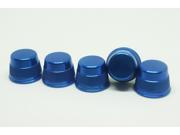 Grandioso 5pcs Blue Air Condition Vent Opening Button Knob Decoration Cover sticker Fit for Mercedes Benz C Class W205 GLC AMG
