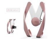 Grandioso Rose Pink Gold AutoBot Universal Car Vent Mount for Smartphones iPhones and most Android phones with 6 inch or smaller screen