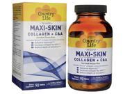 Country Life Maxi Skin Collagen C A 90 Tabs