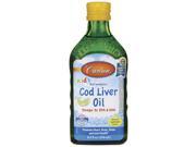 Kids Cod Liver Oil Lemon Carlson Laboratories 250 ml Liquid