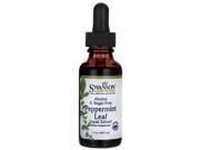 Swanson Peppermint Leaf Liquid Extract Alcohol 1 fl oz 29.6 ml Liquid