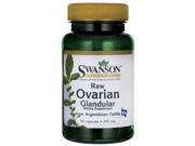 Swanson Raw Ovarian Glandular 250 mg 60 Caps