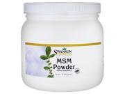 Swanson Msm Powder 1 lb 454 grams Pwdr