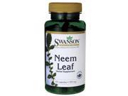 Swanson Neem Leaf 500 mg 100 Caps