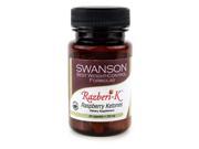 Swanson Razberi K Raspberry Ketones 100 mg 60 Caps
