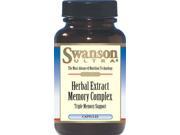 Swanson Herbal Extract Memory Complex 60 Caps