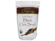 Swanson 100% Organic Black Chia Seed 1 lb 454 grams Pkg
